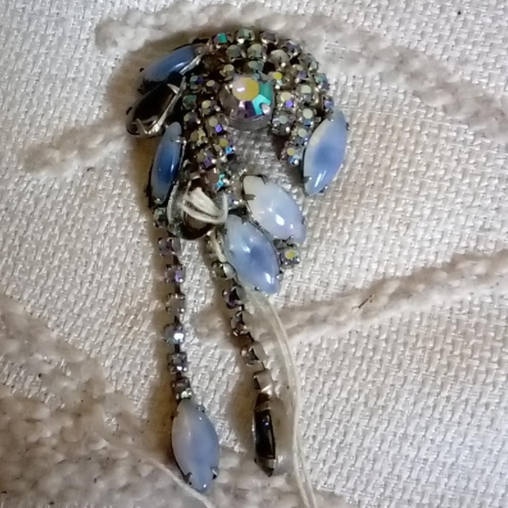 Vintage cabochon brooch, pendant